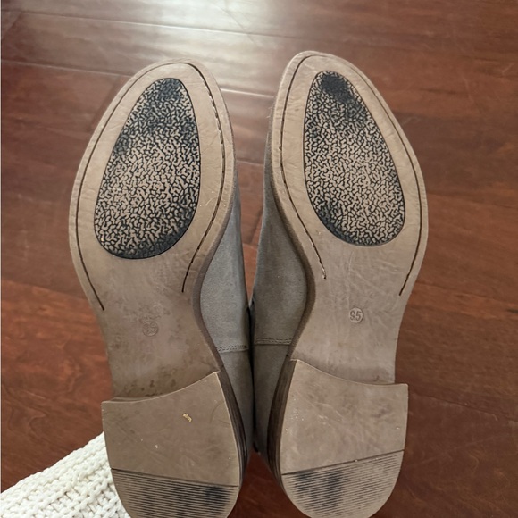 Gray Suede Men's Chelsea Boots - Picture 7 of 7